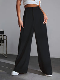 Luxe Wide-Leg Pants - Lana-Black-S-State of Style