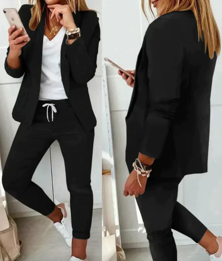 Luxe Women's Suit - Celeste-Black-S-State of Style