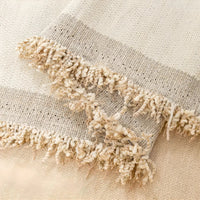 LuxeCasa Reversible Chenille/Cotton Sofa Cover-180x130cm-Grey-State of Style