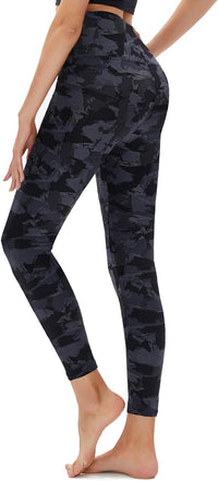 LuxeFit High-Waisted Leggings - Selene-Black Camouflage-S-State of Style