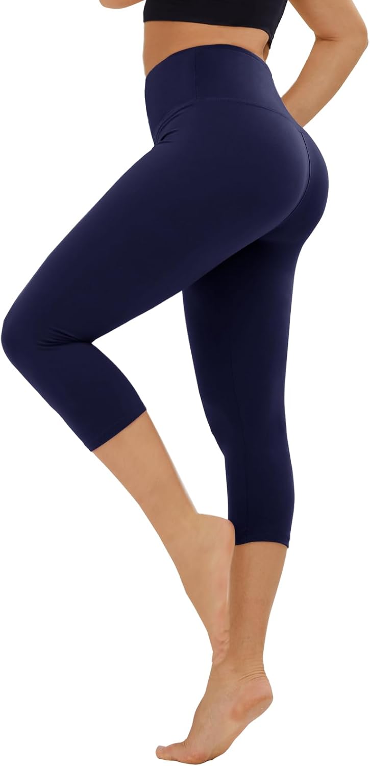 LuxeFit High-Waisted Leggings - Selene-Black-S-State of Style