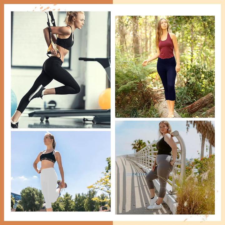 LuxeFit High-Waisted Leggings - Selene-Black-S-State of Style