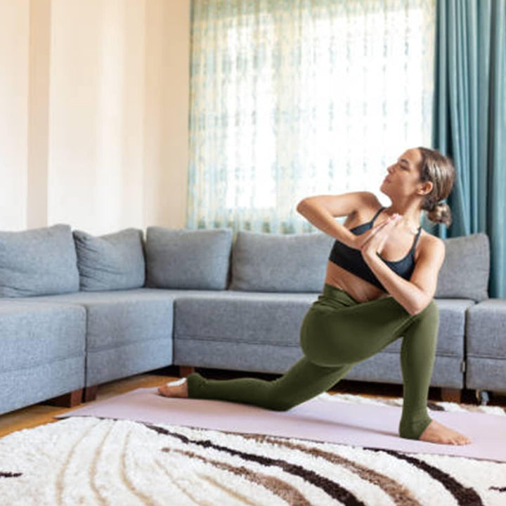 LuxeFit High-Waisted Leggings - Selene-Black-S-State of Style