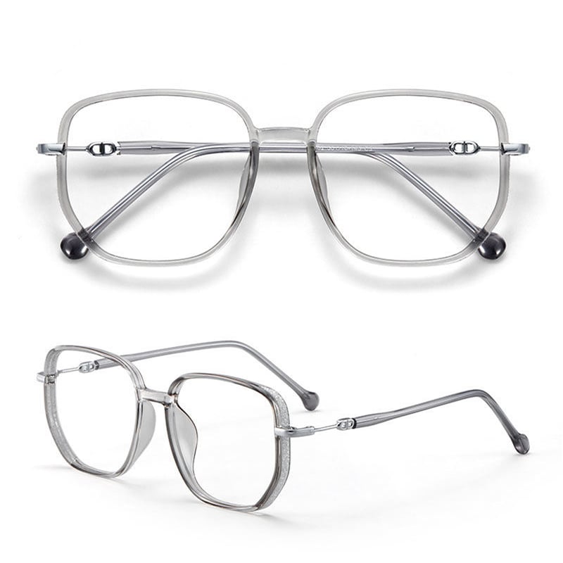 LuxeVision Stylish Anti-Blue Light Reading Glasses-Gold-+1.00-State of Style
