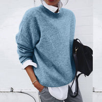 Luxurious and Comfortable Cashmere Sweater - Velaria-Blue-S-State of Style
