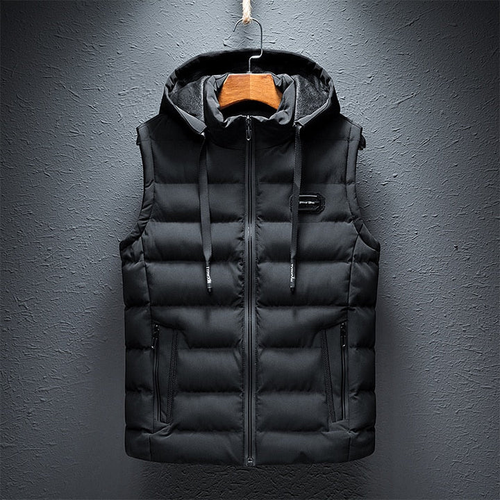 Luxurious Autumn Bodywarmer - Valdemar-Black-XS-State of Style