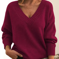 Luxurious Cashmere Sweater - Isabella-Red-S-State of Style
