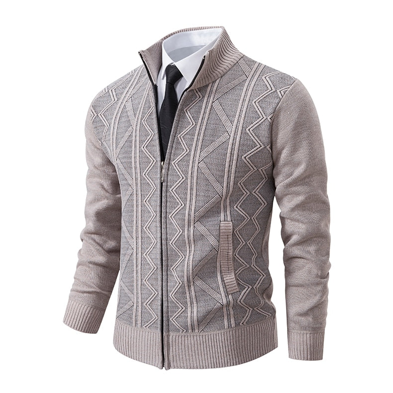Luxurious Knitted Men's Vest - Henry-Grey-S-State of Style