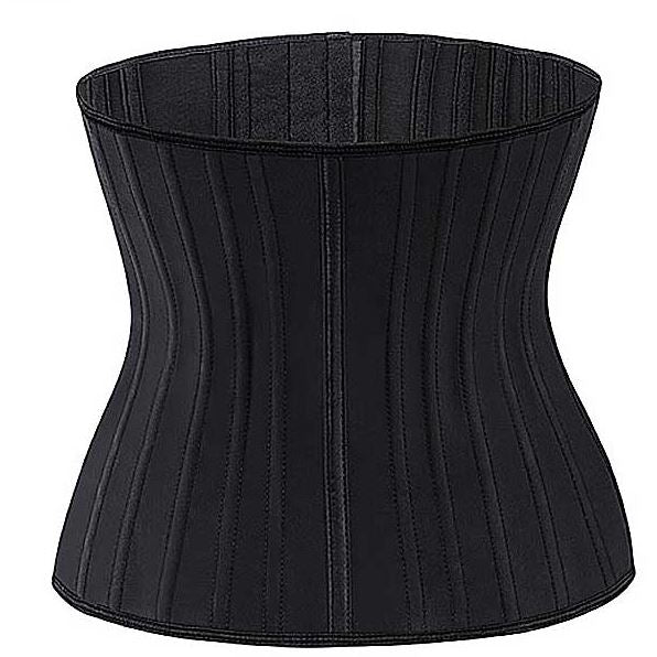 Luxurious Latex Waist Trainer with Colombian Technology - Sandrine-Black-XS-State of Style