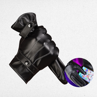 Luxurious Leather Men's Gloves - Felix-M-State of Style