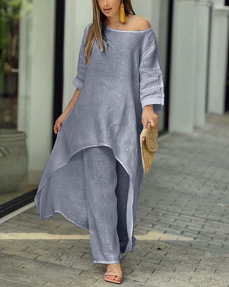 Luxurious Leisure Set for Women - Emma-Grey-S-State of Style