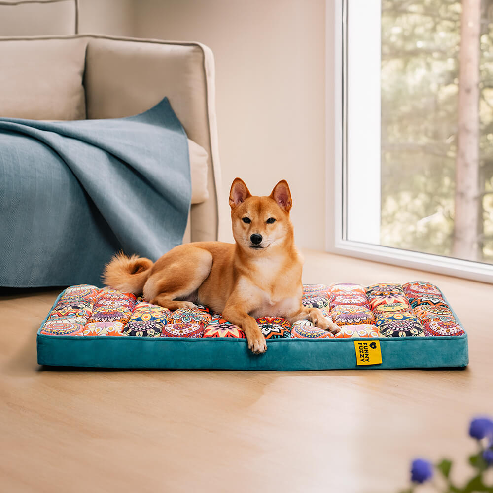 Luxurious Moroccan Style Dog Bed - Casablanca Dream-M-Blue-State of Style