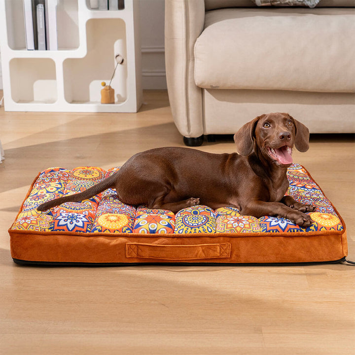Luxurious Moroccan Style Dog Bed - Casablanca Dream-M-Brown-State of Style