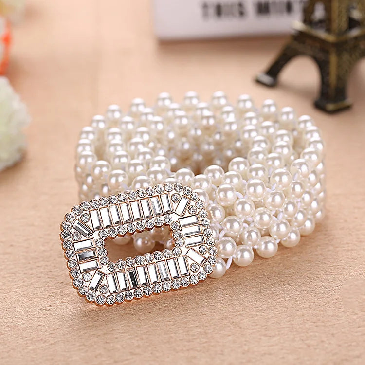 Luxurious Pearl Waist Accessory for Women-State of Style