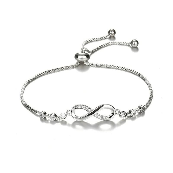 Luxurious Women's Bracelet | Elegant Chain Jewellery-Silver-State of Style