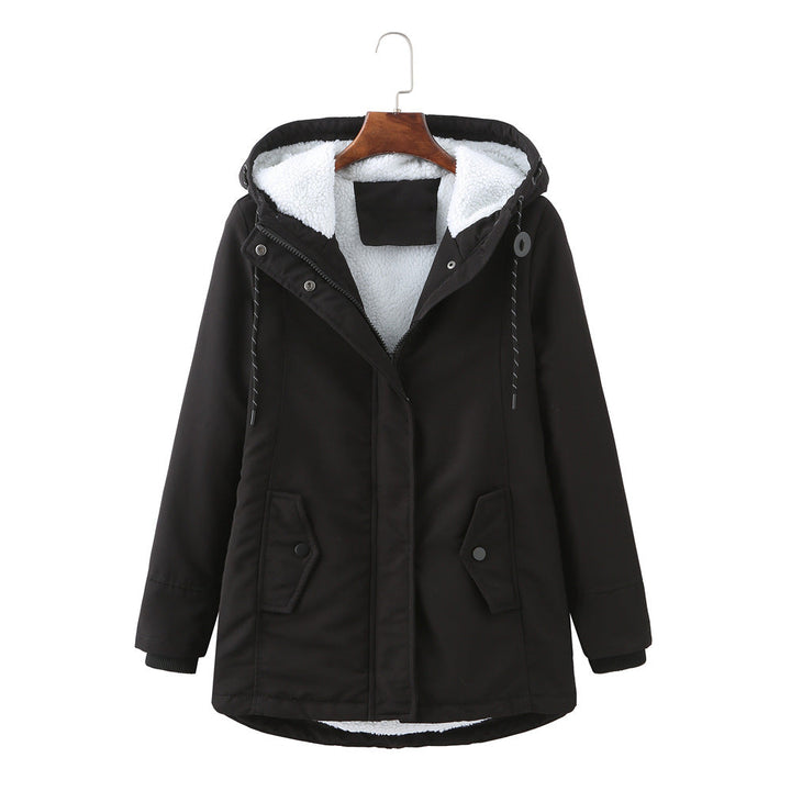 Luxurious Women's Winter Coat – Aurora-Olive Green-S-State of Style