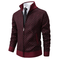 Luxuriously Knitted Jumper - Oliver-Burgundy-XS-State of Style