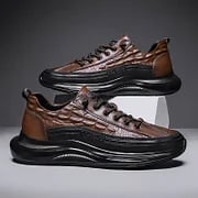 Luxury Air Cushion Men's Sneakers - Mason-6-Brown-State of Style