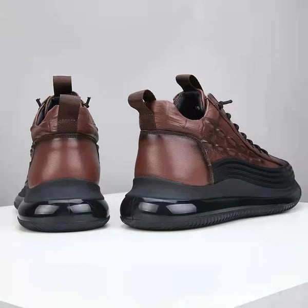Luxury Air Cushion Men's Sneakers - Mason-6-Brown-State of Style