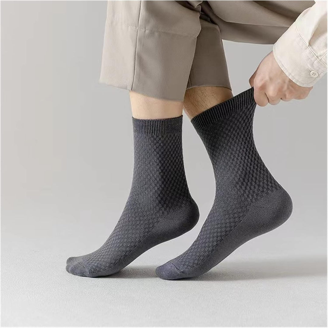 Luxury Bamboo Socks - BambooSoft-1 + 1 Free-Grey-38-41-State of Style