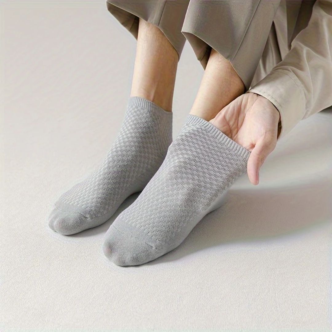 Luxury Bamboo Socks - BambooSoft-1 + 1 Free-Grey-38-41-State of Style
