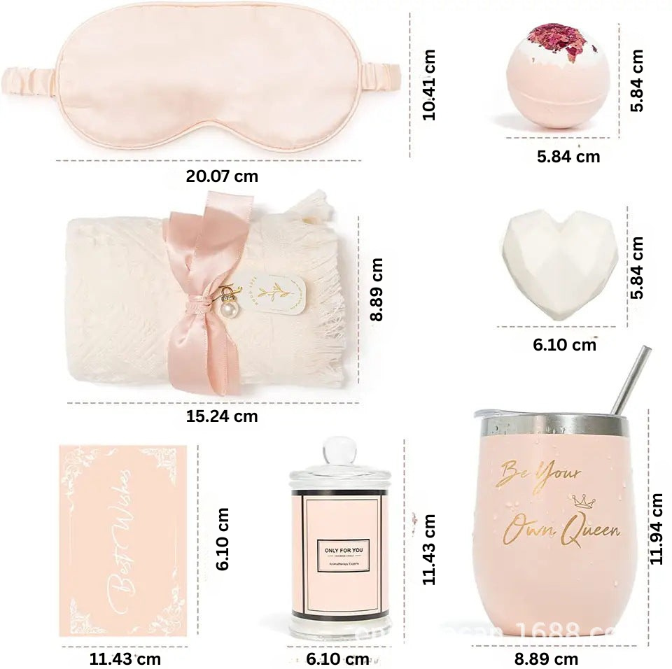 Luxury Bath Gift Set - BloomBath-Pink-State of Style