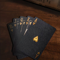 Luxury Black Playing Cards - Waterproof & Flexible with Storage Box - Noctura-State of Style