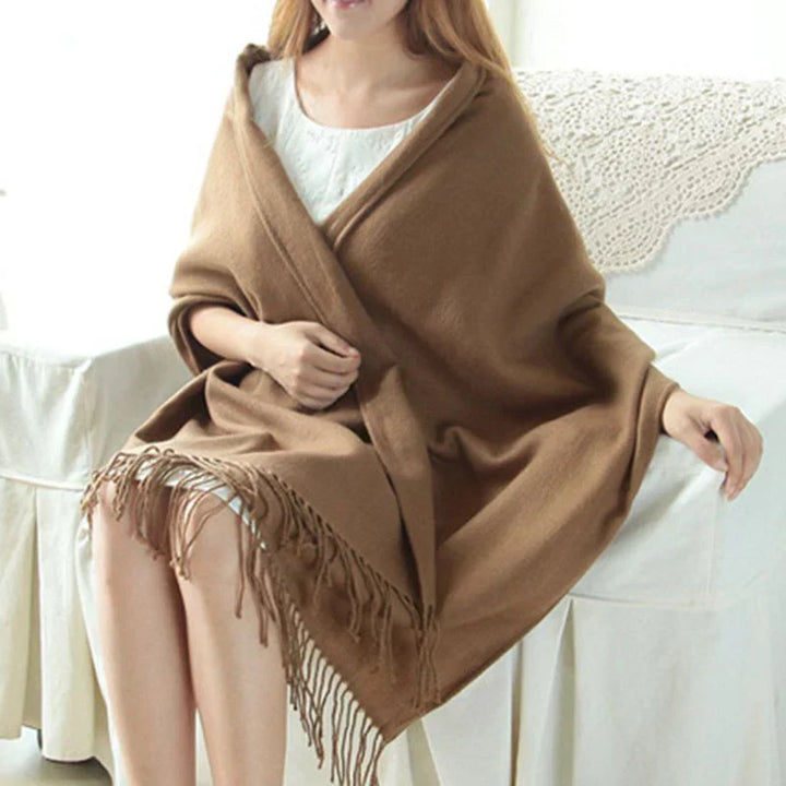 Luxury Cashmere Ladies Scarf - Marlowe-Brown-State of Style