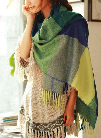 Luxury Cashmere Ladies Scarf - Marlowe-Green-State of Style