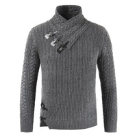 Luxury Cashmere Sweater for Men - Oliver-Dark Grey-S-State of Style