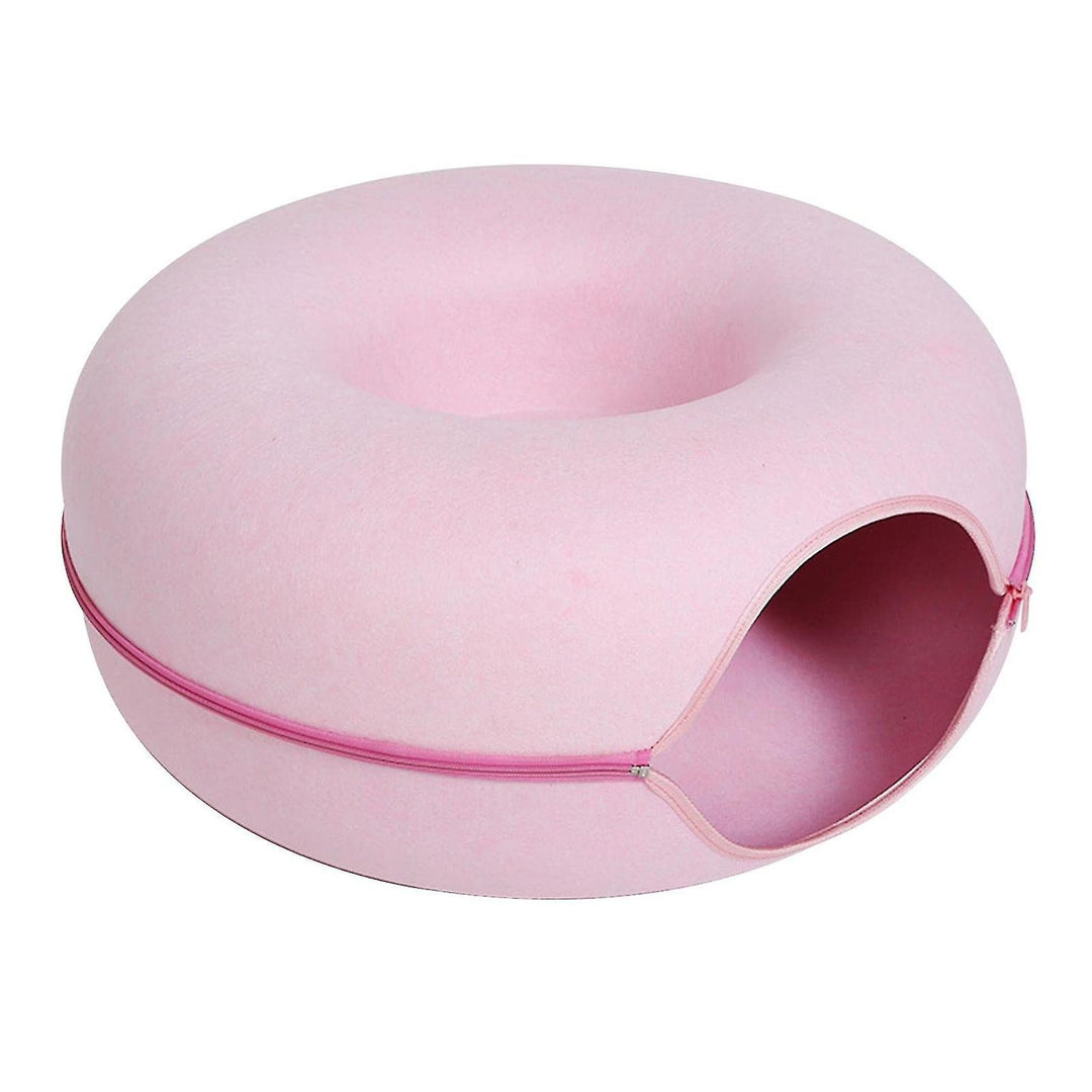 Luxury Cat Bed and Playhouse - WhiskerNest-Pink-State of Style