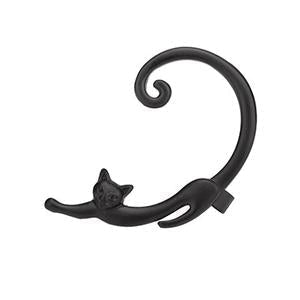 Luxury Cat Earrings - Leocadia-Black-State of Style