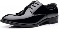 Luxury Comfortable Men's Shoes - David-Black Laces-6.5-State of Style