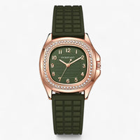 Luxury Diamond Women's Watch - Seraphina-Green-State of Style