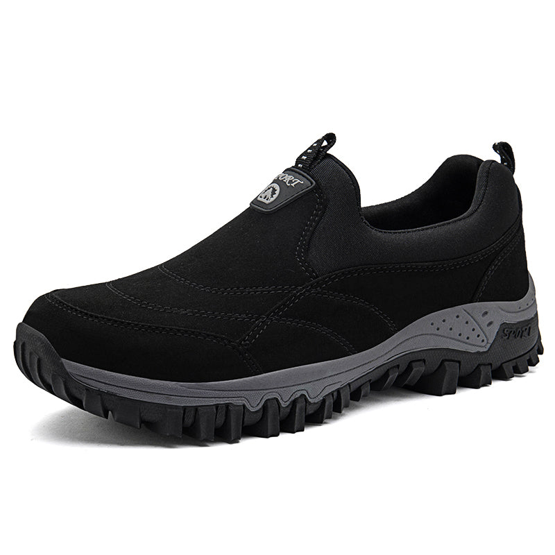 Luxury Ergonomic Men's Slip-ons - Elias Comfort Fit-Black-4-State of Style