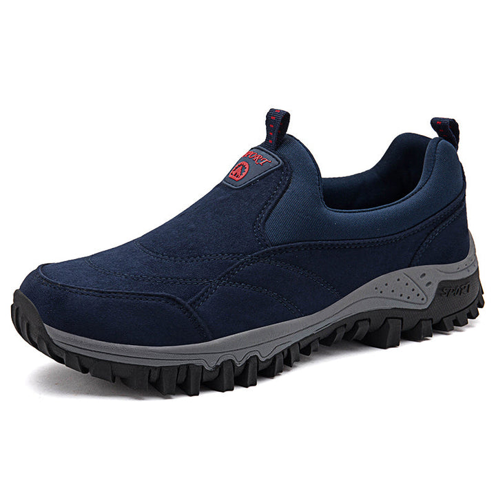 Luxury Ergonomic Men's Slip-ons - Elias Comfort Fit-Blue-4-State of Style