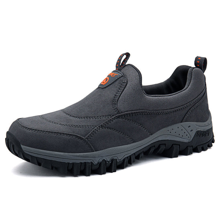 Luxury Ergonomic Men's Slip-ons - Elias Comfort Fit-Grey-4-State of Style