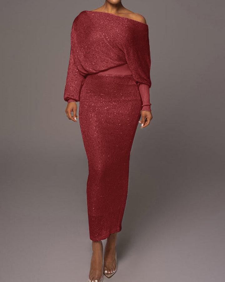 Luxury Evening Dress - Evelina-Red-S-State of Style