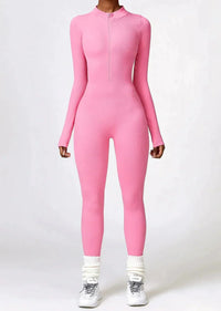 Luxury Full-Body Romper with Long Sleeves - Lisa-Black-XS-State of Style