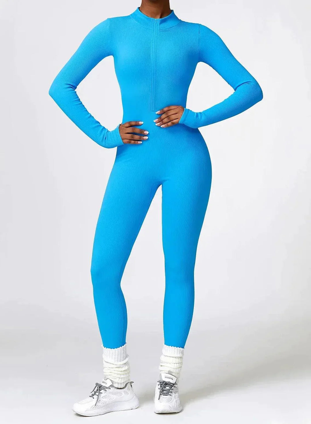 Luxury Full-Body Romper with Long Sleeves - Lisa-Black-XS-State of Style