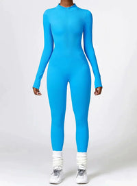 Luxury Full-Body Romper with Long Sleeves - Lisa-Black-XS-State of Style