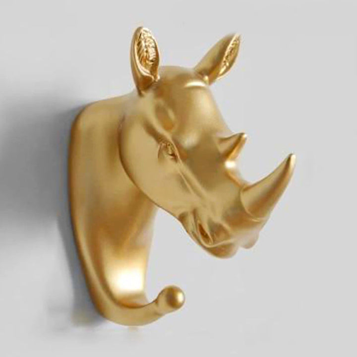 Luxury Gold Animal Storage Hangers - GoldenPaws-Rhinoceros-State of Style