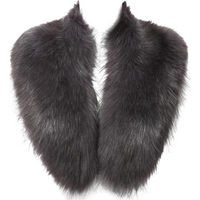 Luxury Imitation Fur Neck Warmer Scarf - Daisy-Grey-State of Style