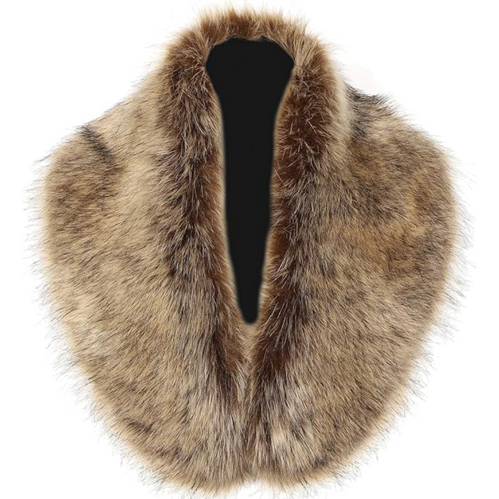 Luxury Imitation Fur Neck Warmer Scarf - Daisy-Raccoon-State of Style