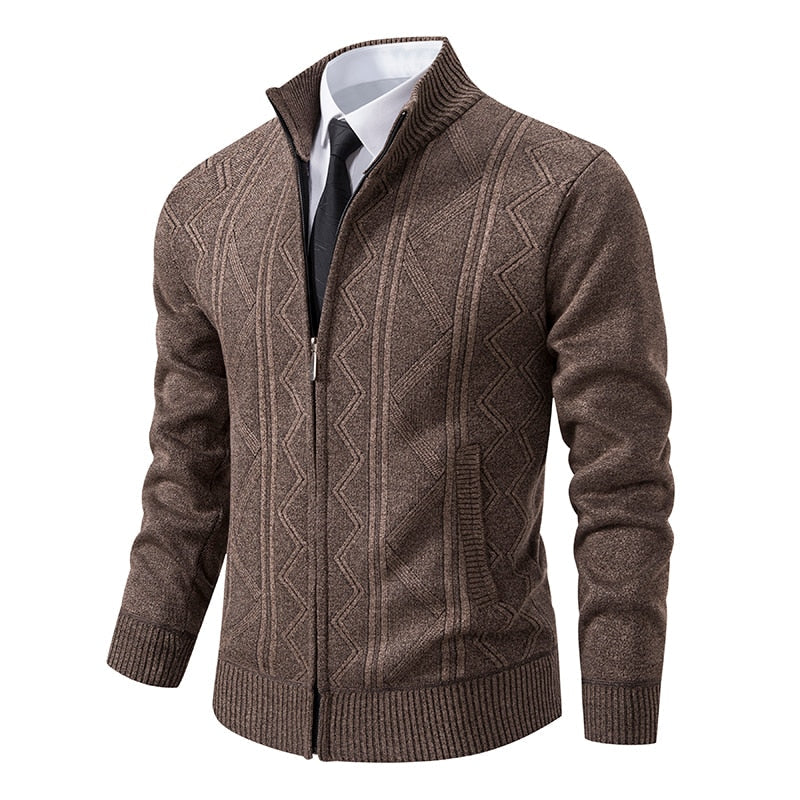 Luxury Knitted Men's Vest - Henry-Brown-M-State of Style