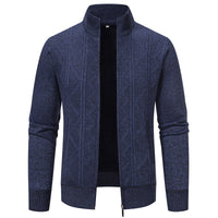 Luxury Knitted Men's Vest - Henry-Dark Blue-L-State of Style