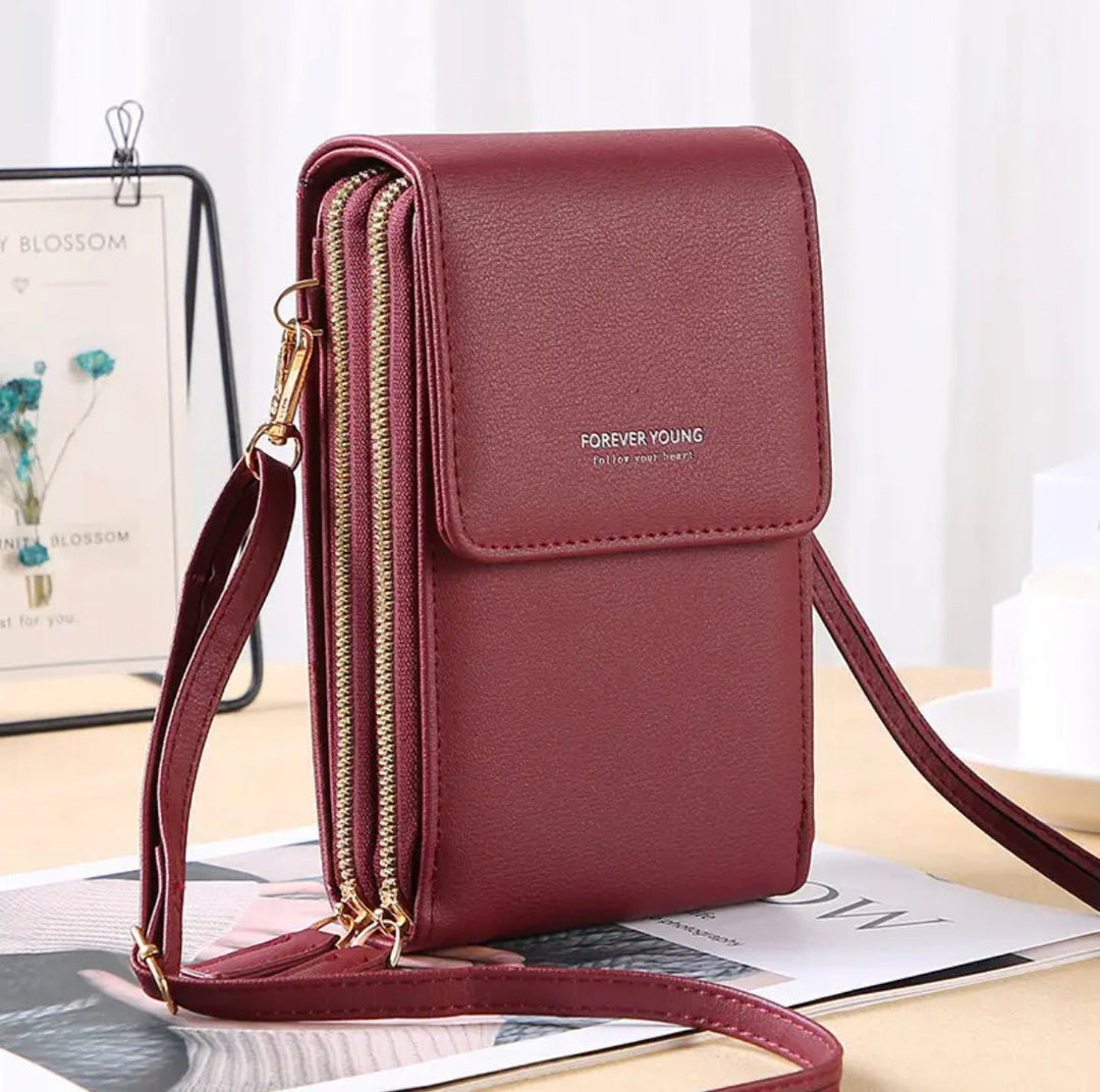 Luxury Ladies Handbag - Elara-Bordeaux Red-State of Style