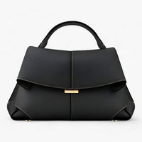 Luxury Leather Handbag - Éclat-Black-State of Style