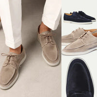 Luxury Leather Lace-up Loafers for Men - Diederik-Black-5.0-State of Style