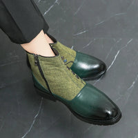 Luxury Leather Men's Boots - Levi-Black-5.0-State of Style